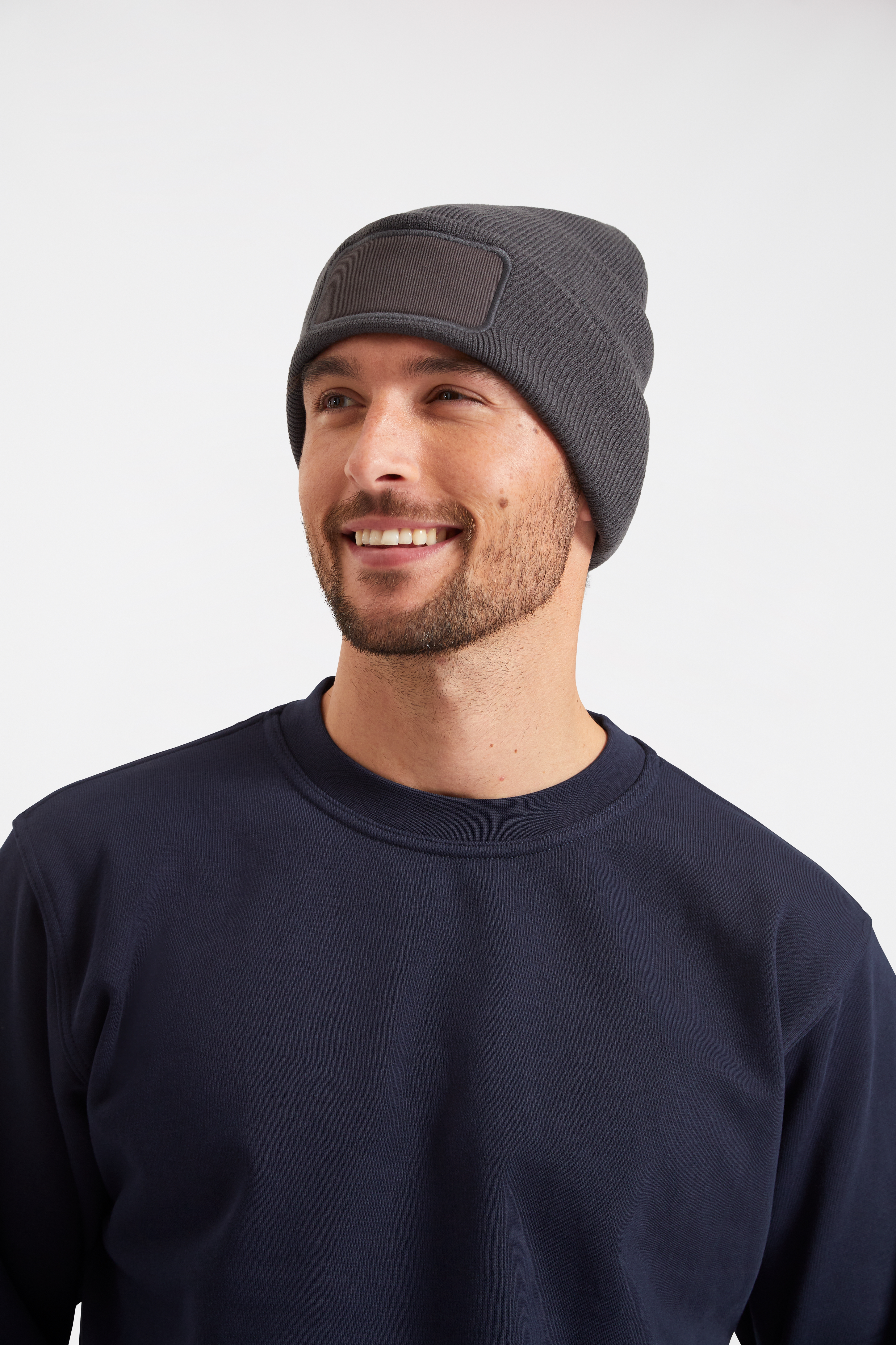 Rectangular Patch Beanie